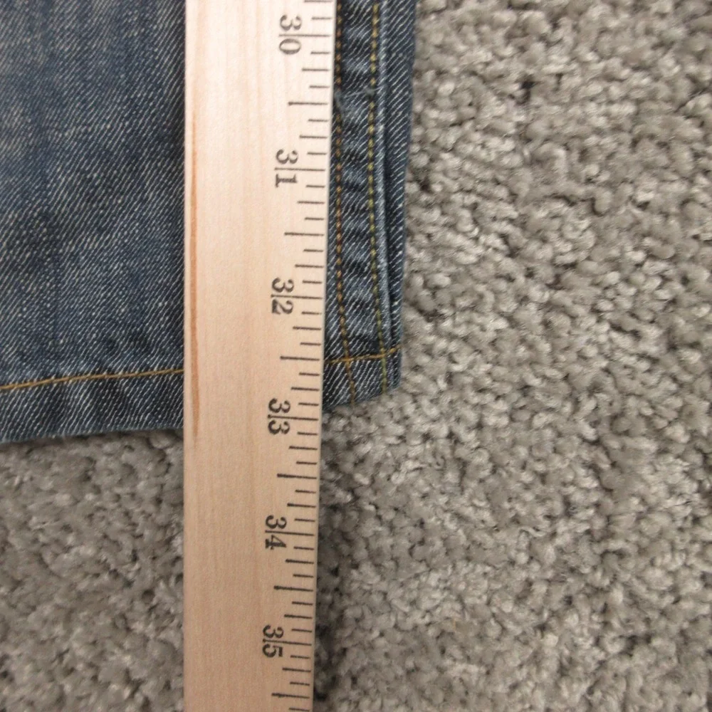 Vintage Levis Jeans Mens 38x32 Blue 514 Slim‎ Straight Cotton Denim Pants Y2K